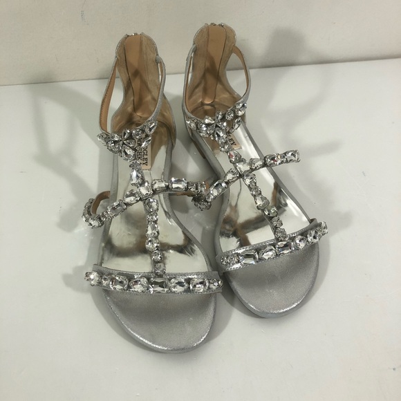 Badgley Mischka Shoes - Badgley Mischka Rhinestone Sandals